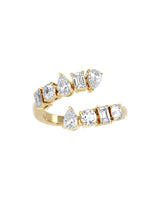 Twisted Diamond Ring