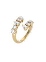 Twisted Diamond Ring