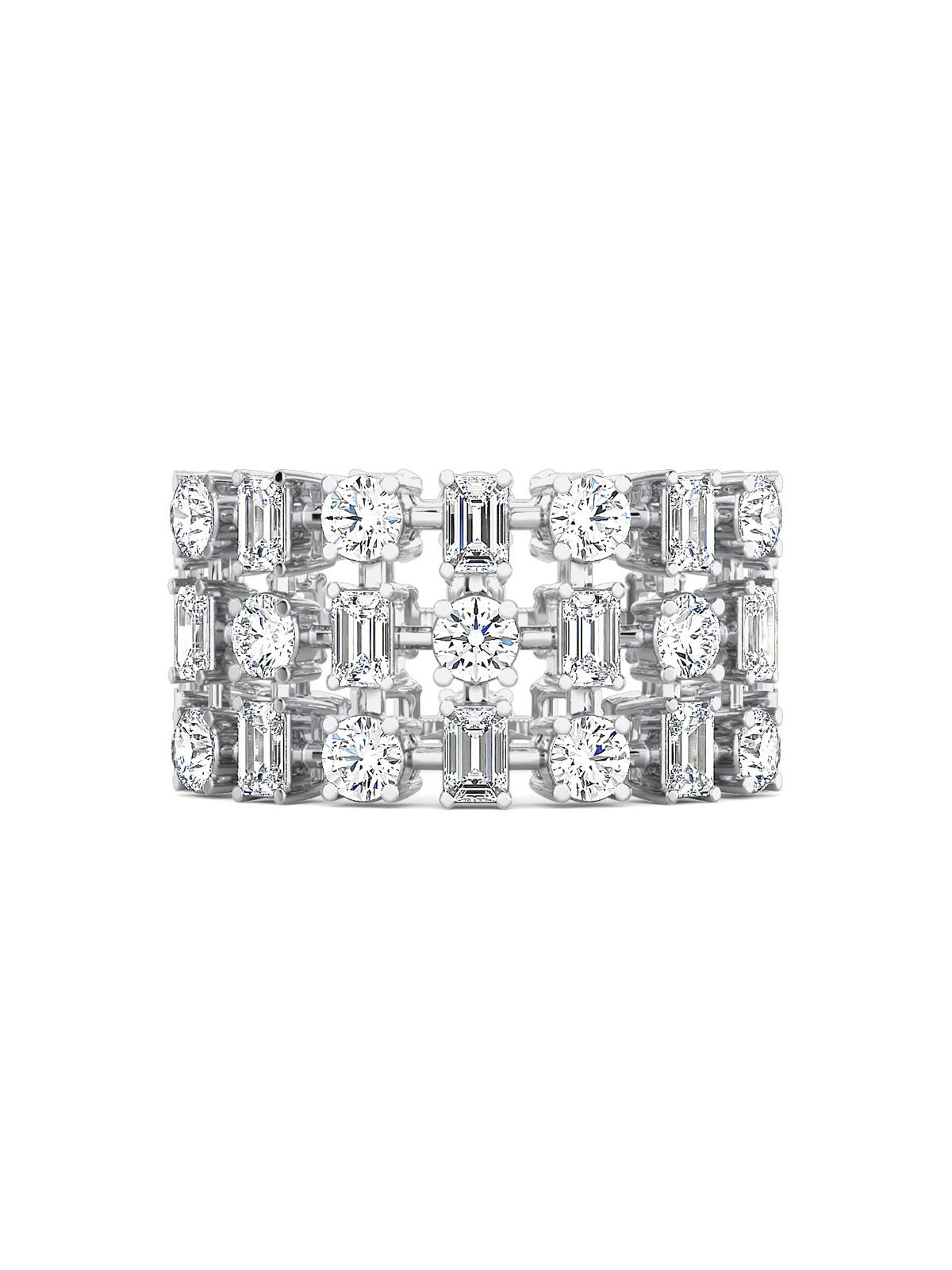 Classic Triple Eternity Band