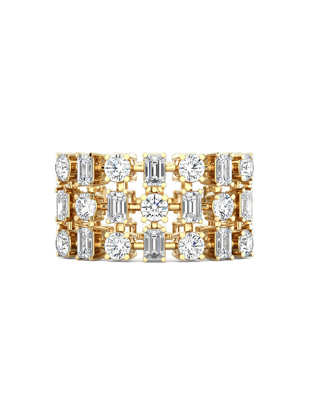 Classic Triple Eternity Band