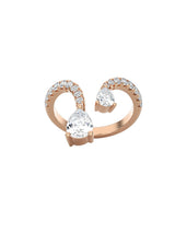 Tear Drop Duo Ring