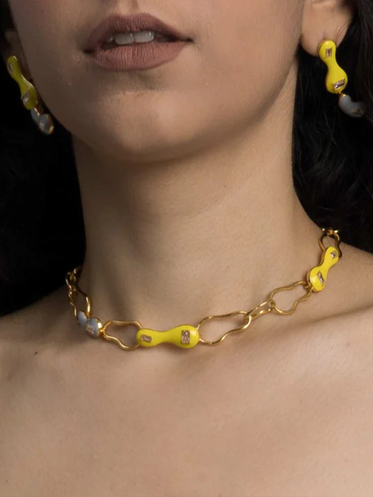 Blob Link Necklace