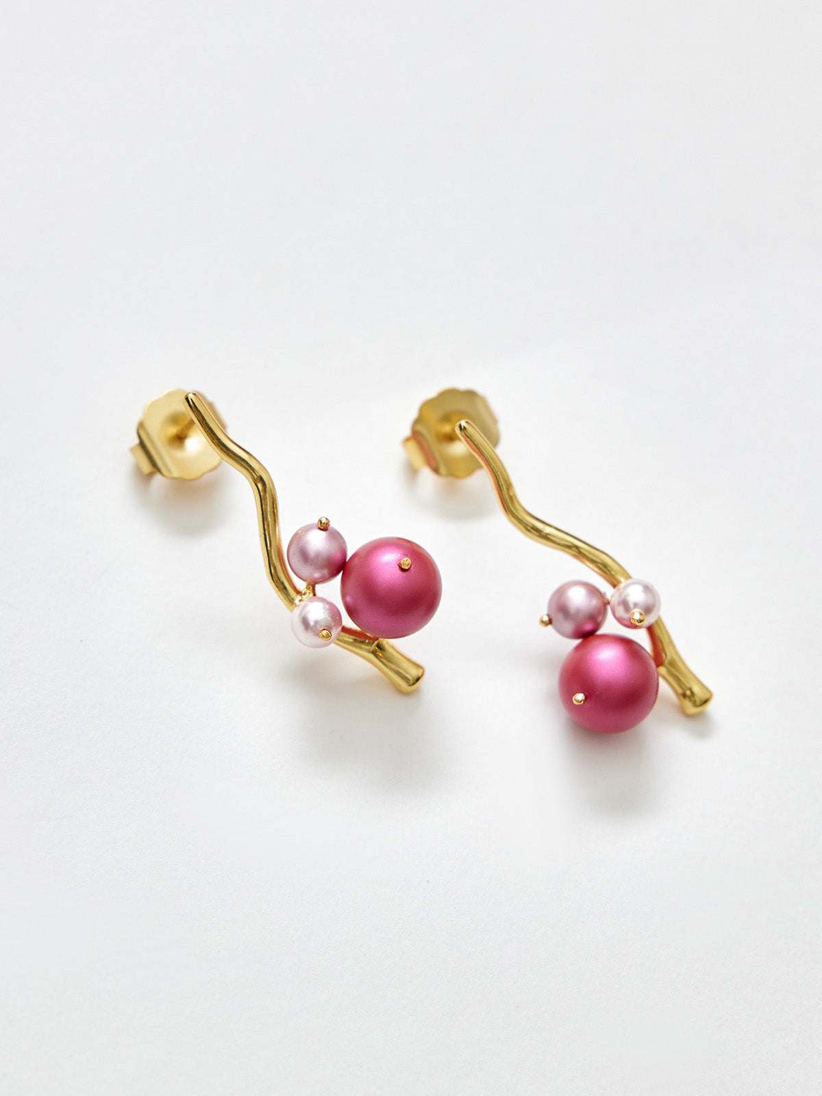 Shades of Pink Earrings