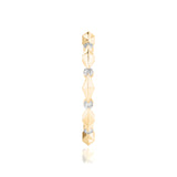 Solid Gold Geo Stack Diamond Ring