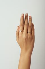 Solid Gold Milgrain Diamond Full Eternity Band