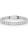 Emerald Cut Solitaire Tennis Bracelet