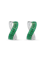 Foliage Twist Studs Earrings