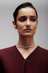 Pear Shaped Solitaire Necklace