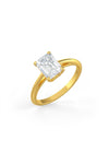 Emerald Cut Solitaire Engagement Ring
