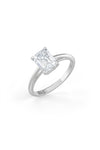 Emerald Cut Solitaire Engagement Ring