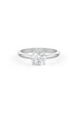 Brilliant Round Shaped Solitaire Engagement Ring