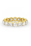 Brilliant Round Shaped Solitaire Wedding Bands