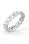 Brilliant Round Shaped Solitaire Wedding Bands