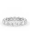 Brilliant Round Shaped Solitaire Wedding Bands