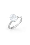 Oval Shaped Solitaire Engagement Ring