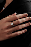 Oval Shaped Solitaire Engagement Ring