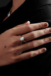 Oval Shaped Solitaire Engagement Ring