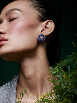 Ethereal Trillium Blossom Studs Earrings