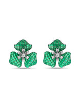 Ethereal Trillium Blossom Studs Earrings