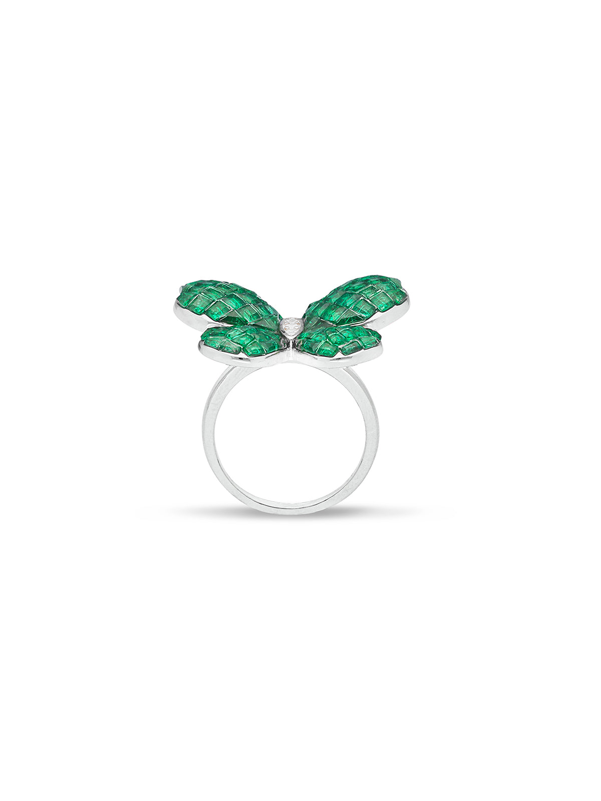 Fluttering Wings Cocktail Ring