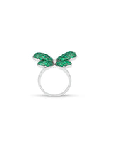 Fluttering Wings Cocktail Ring