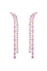 Modern Gold Drop Earrings