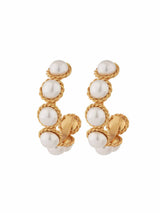 Pearl Line Hoops