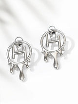 Midi Mongram Earrings