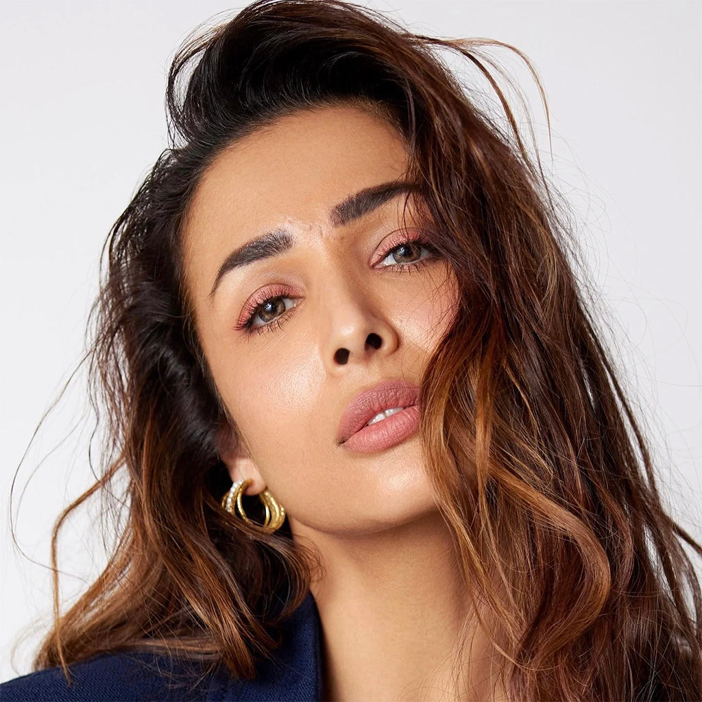 Malaika Arora in Little Pearly Hoops