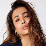 Malaika Arora in Little Pearly Hoops