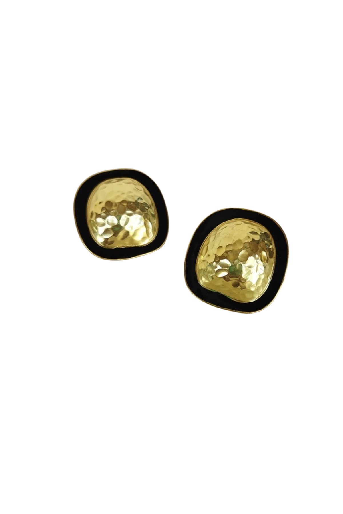 Zia Enamel Stud Earrings