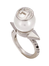 Spike Out Pearl Ring