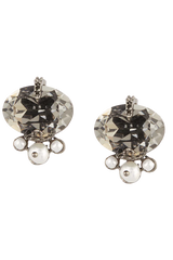 Gunmetal Noir Mini Studs