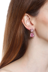 Petite Rose Cluster Studs