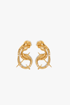 Gold Sculpt Earcuffs