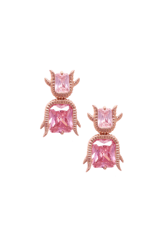 Petite Rose Cluster Studs