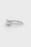 Emerald Cut Solitaire Engagement Ring