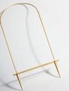 Flat Gold Bar Necklace