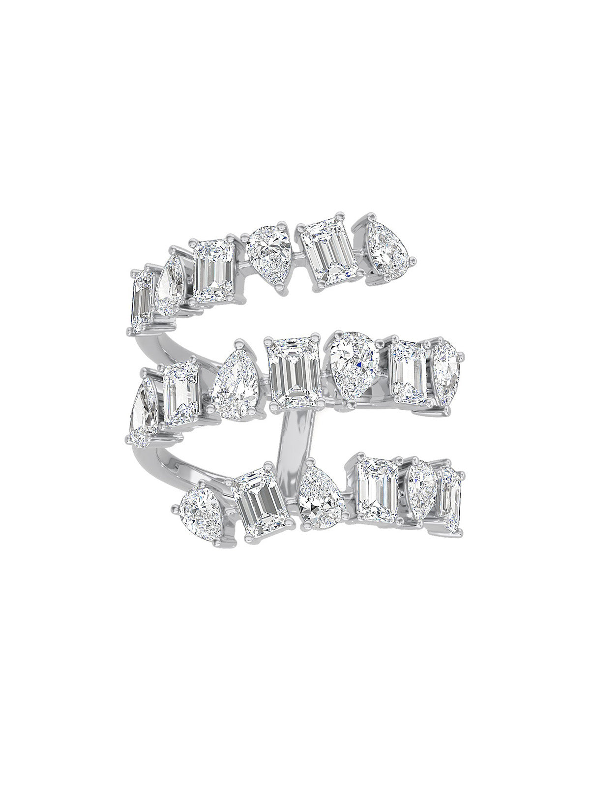 Triple Layer Graduating Ring