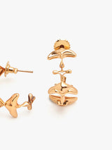 Alaya F in Fauna Textured Earrings