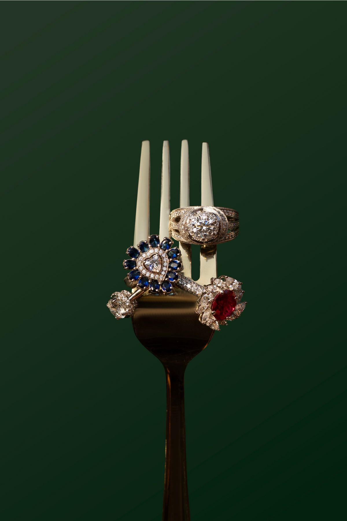 Ocean Heart Ring