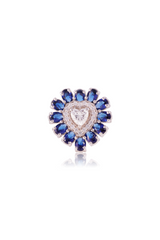 Ocean Heart Ring