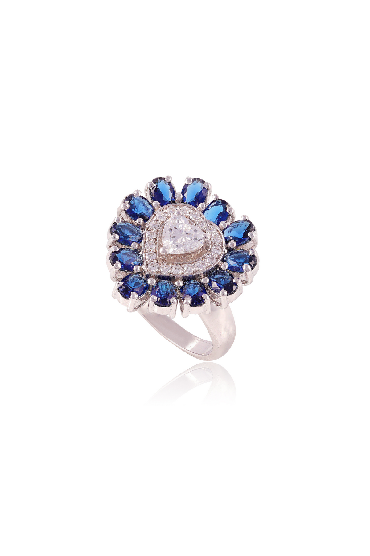 Ocean Heart Ring