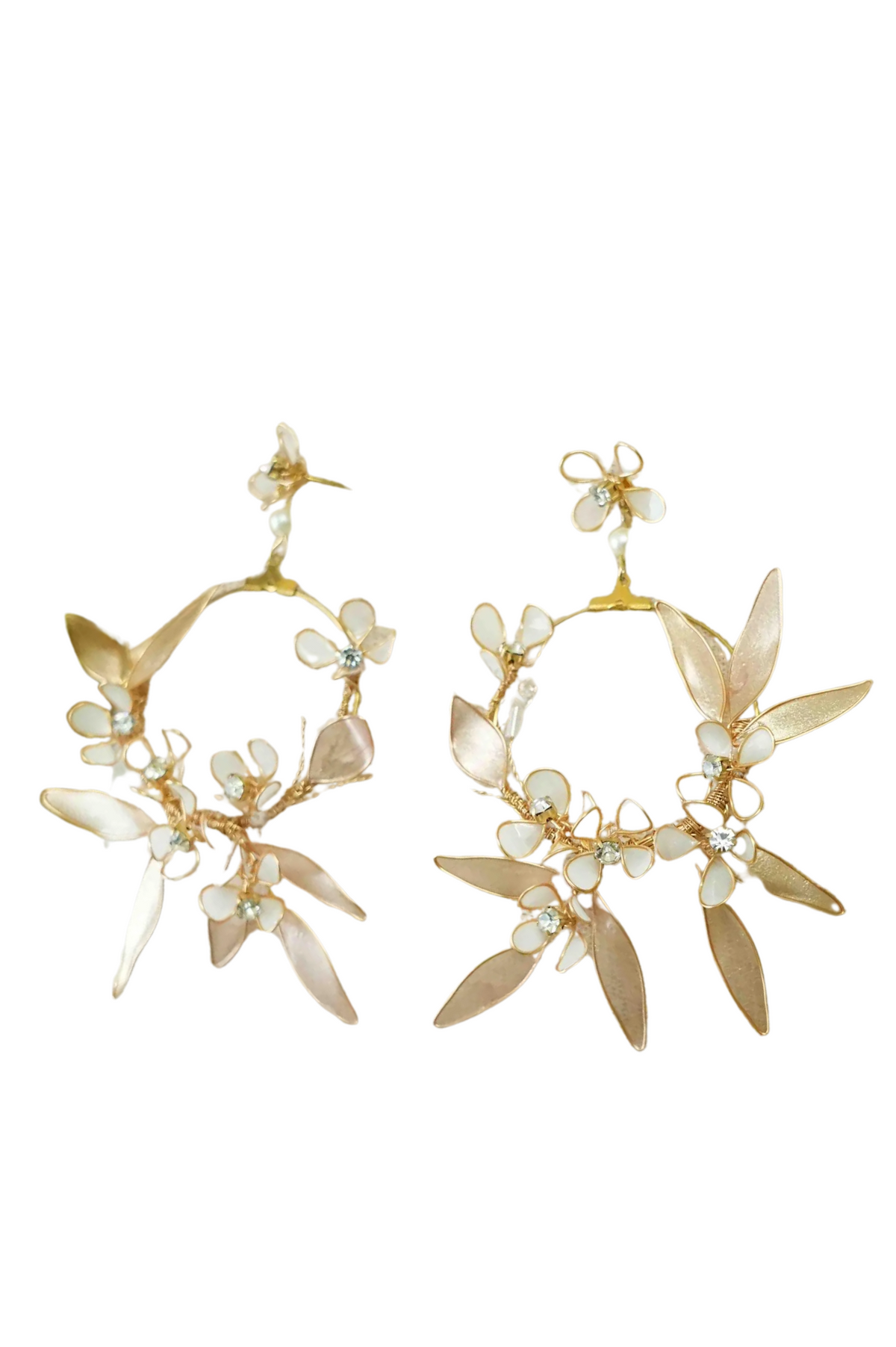 Sakura Petal Resin Earrings