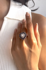Ocean Heart Ring