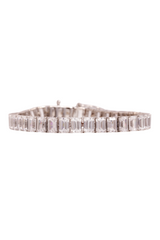 Emerald Shape Tennis Bracelet