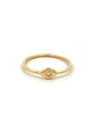 Flush Diamond Evil Eye ring