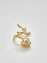 Pearl Cluster Ring