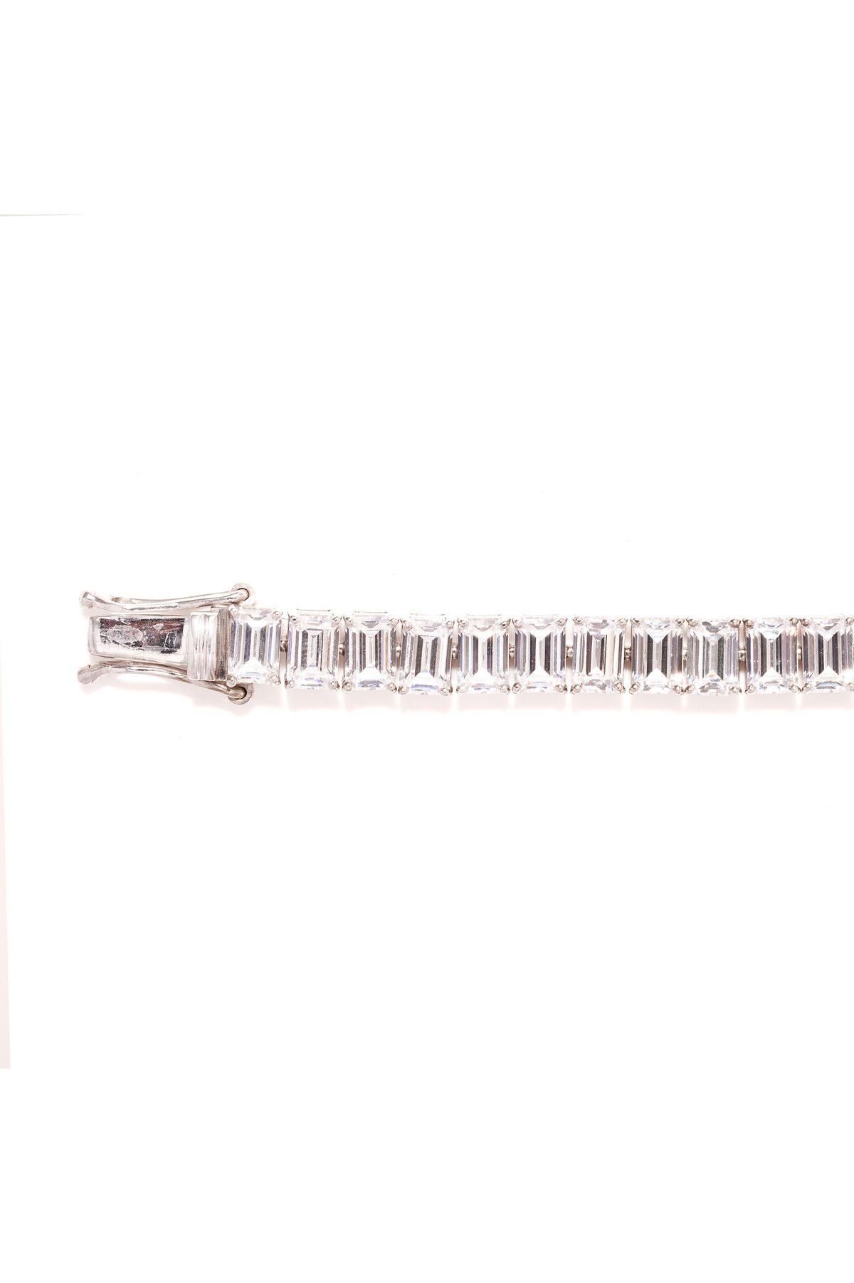 Emerald Shape Tennis Bracelet