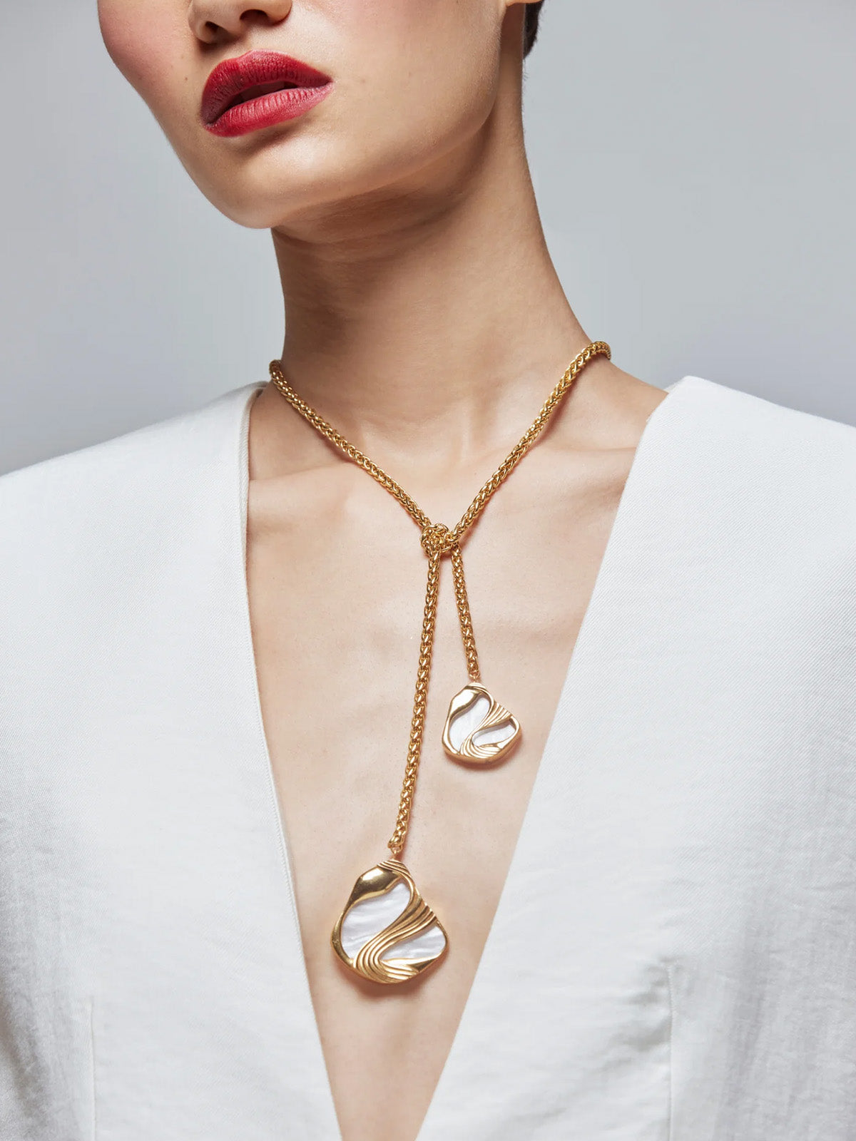 Pearl Pret Scarf Chain